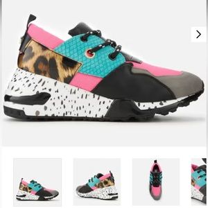 Like new Steve Madden cliff sneakers Sz 7